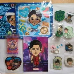 山下健二郎　BIGカード　キーホルダー　ハンドタオル　バッジ　クリアチャーム