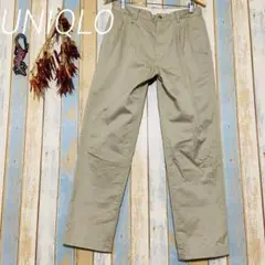 【UNIQLO 】メンズ　チノパン　ペインターパンツ　制服　作業用　L