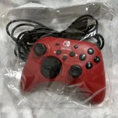 任天堂 switch コントローラー　ホリパッド　レッドHORI