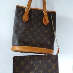 ルイヴィトン モノグラム トートバッグ バケット PM バケツ型