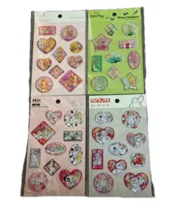 ウォーターシール ラプンツェル ティンカーベル ディズニー ベイマックス 4点組