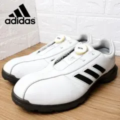 adidas アディダス ゴルフシューズ ホワイト BOA 25cm