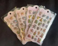 イタリアンブレインロット ぷくぷくシール 立体シール ４枚