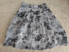 Misch Masch フラワープリント フレアスカート 36