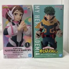 【未開封】僕のヒーローアカデミア　フィギュアセット お茶子・緑谷出久