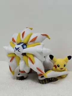 ポケモンセンターシンガポール 限定 ソルガレオ ピカチュウ ぬいぐるみ