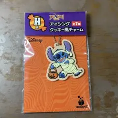 スティッチ ディズニー ハロウィン H賞 アイシングクッキー風チャーム