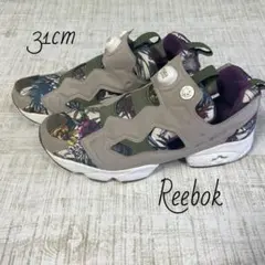 Reebok リーボック ポンプフューリー スニーカー 総柄 31cm 美品 靴