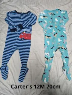 カーターズ　Carter's 12M 70 ロンパース　カバーオール