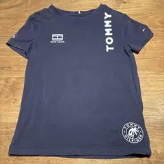 TOMMY HILFIGER ネイビー Tシャツ 122