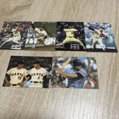 カルビープロ野球カード 読売ジャイアンツ バラ売り可能 各¥1000