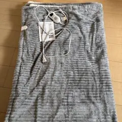 電気毛布　掛・敷毛布　フランネル100% シングル