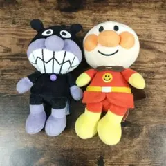 アンパンマン バイキンマン ぬいぐるみセット