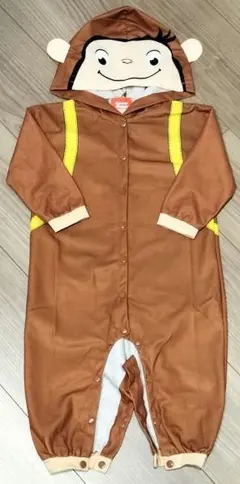 おさるのジョージ プレミアムフード付きコスチューム 90 95