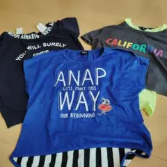 ANAP Tシャツ 160サイズ ２枚& repipi Ｍ