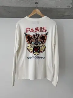 PARIS SAINT-GERMAIN 長袖Tシャツ アイボリー