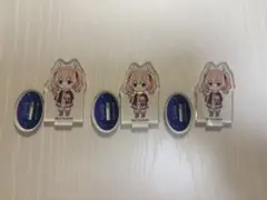 ORBcafe 天体観測 ハロウィン ミニアクリルスタンド3個セット　リーニエ