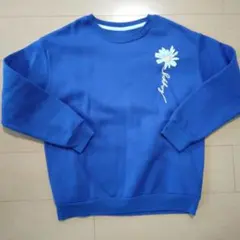 SHEIN 青色 M トレーナー