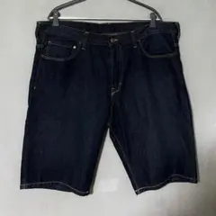 H&M エイチアンドエム　デニム　ハーフパンツ　 濃紺