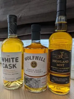 2本セット】THE WHITE CASK シングルモルトウイスキー - メルカリ
