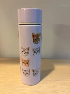 猫柄 ステンレスボトル 水筒　180mlのサムネイル