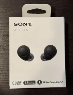 【新品未開封】SONY WF-C700N ワイヤレスイヤホン ブラックのサムネイル