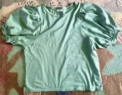 エー・ブイ・ブイ（イトキン）　パフスリーブTシャツ　ミントグリーンのサムネイル