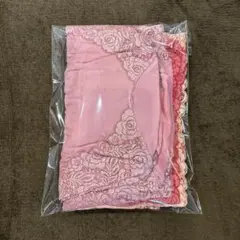 お買い得【未使用傷アリ】ピンク系 花柄レース ショーツMサイズ9枚セット