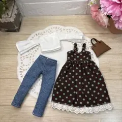 5067 ニャンコロ様専用 22cmドール服 ハンドメイド 4点セット - メルカリ