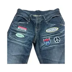 ワッペン デニム