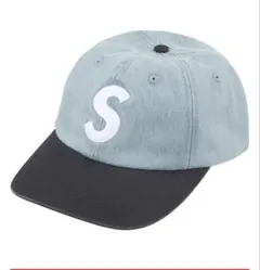 Pigment Coated 2-Tone S Logo 6-Panel