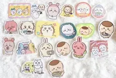 ちいかわ ステッカー セット シーサー 古本屋 くりまんじゅう うさぎ ハチワレ
