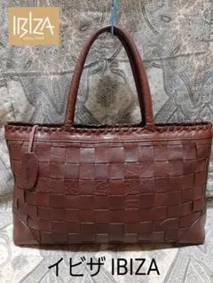 イビザ IBIZA イントレチャートレザー/ハンドバッグ