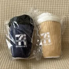 セブンイレブン　ハッピーくじ B賞 セブンカフェ マスコット 2個セット