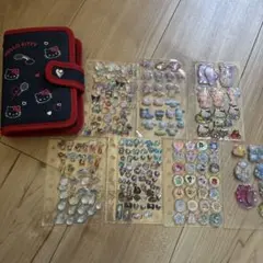 シール帳　完成品　キティデニムバインダー