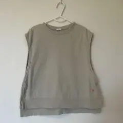 RIO グレー ノースリーブタンクトップ 100・120cm