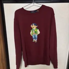 Polo Ralph Lauren バーガンディ トレーナー M