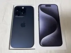 【海外版】iPhone15Pro 256GB ブルーチタニウム シャッター音なし
