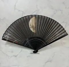 ✨新品✨東京ディズニーリゾート ミッキー 扇子 月デザイン 扇子袋付き 箱あり