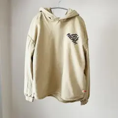 韓国購入　エーランド　ALAND パーカー　ベージュ　おしゃれ　オーバーサイズ