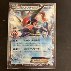 サトシゲッコウガEX(サトシロゴ)付きポケモンXY&Zキャラソン