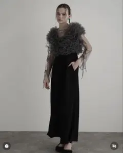 atlo シアートップス フリルボレロ パンツ セットのサムネイル
