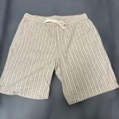 BANANA REPUBLIC DECK SHORT L ベージュ ストライプのサムネイル