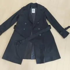 MICHEL KLEIN ブラック トレンチコート