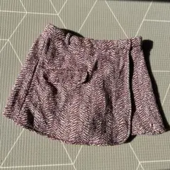 ガールズ　ショートパンツ ツイード　150
