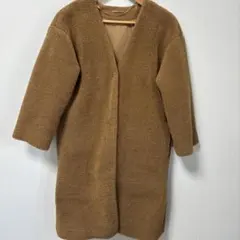 GU ボアコート　プードルファー