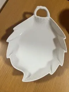 ロイヤルコペンハーゲン リーフ型 白磁器 皿 - メルカリ