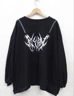 REFLEM レフレム ファイヤーパターン POスウェット ブラック - メルカリ