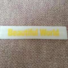 嵐 コンサート落下物リボン 黄色 二宮