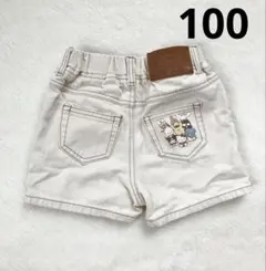 リトシー　 デニムショートパンツ　サンリオ　キティ　クロミ　マイメロ　シナモン